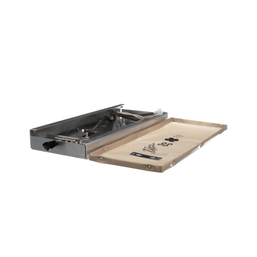 View details for 6" x 15" Hot Plate Assembly: 110V w/ Thermostat, Element, Fab. Plate Wires & Cover 6101020 *OEM ITEM 6" x 15" Hot Plate Assembly: 110V w/ Thermostat, Element, Fab. Plate Wires & Cover 6101020 *OEM ITEM plate