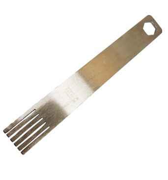 Cleaning Fork For Tenderizer Units, Stainless Steel, Works With Tenderizes Hobart, Biro, Berkel.