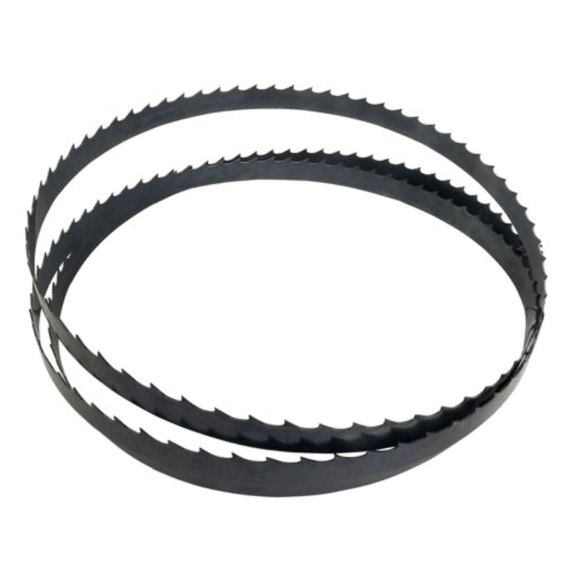 Band saw blades for bone-in and hard meat cutting saws. 4 teeth/inch to fit machine brands Hobart, Butcher Boy, Biro select size below: - NEED IT AGAIN