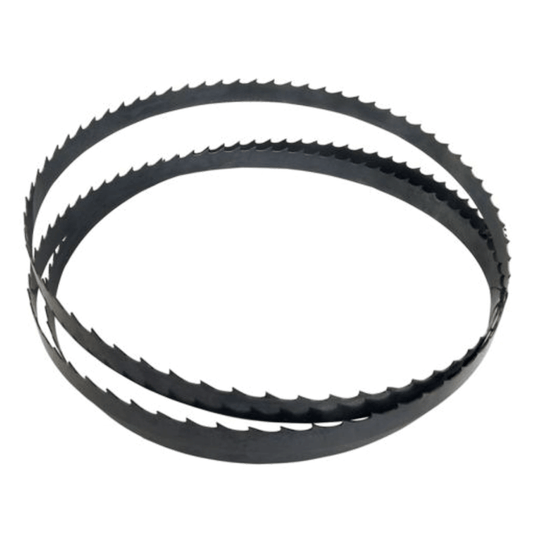 Band saw blades for bone-in and hard meat cutting saws. 4 teeth/inch to fit machine brands Hobart, Butcher Boy, Biro select size below: - NEED IT AGAIN
