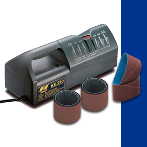 Knife sharpening systems and accessories.  Electric knife sharpeners, manual 3 way sharpening systems and accessories.