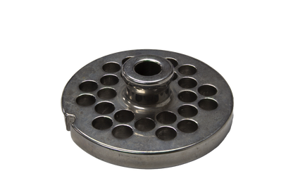 Grinder Plate #12 with 5/16" Hole - Hub Style Fitting Biro, Hobart and Hollymatic Grinders