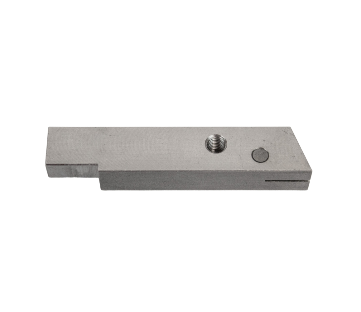 Saw Blade Guide (Lower) Stainless with Carbide Plug fitting Hobart Saws 5700, 5701. Replaces 77841-2 carbide view