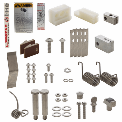 Parts Repair Kit With Scrapers, Springs And Hardware For Biro Saw Models 1433, 22 Replaces 12700-2
