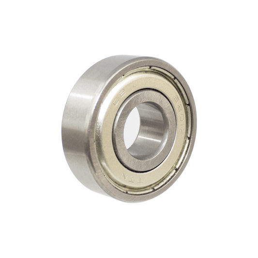 Saw guide bearing with metal shield. Fits Biro saws 11, 22, 33, 3334. Replaces 228