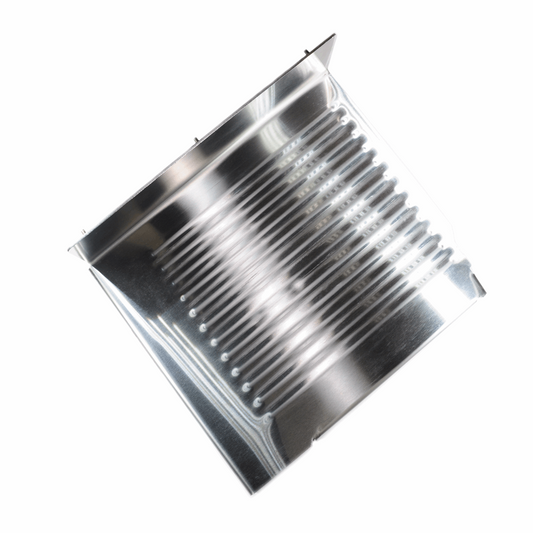 Carriage Plate, Stainless Steel, fitting Bizerba slicers SE8 and SG8D. Replaces 60351000201