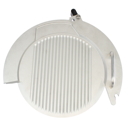 Knife Cover For Bizerba Slicer GSP Models Closed.  Replaces 000000038030942003 side