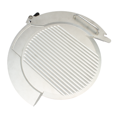 Knife Cover For Bizerba Slicer GSP Models Closed.  Replaces 000000038030942003 front 