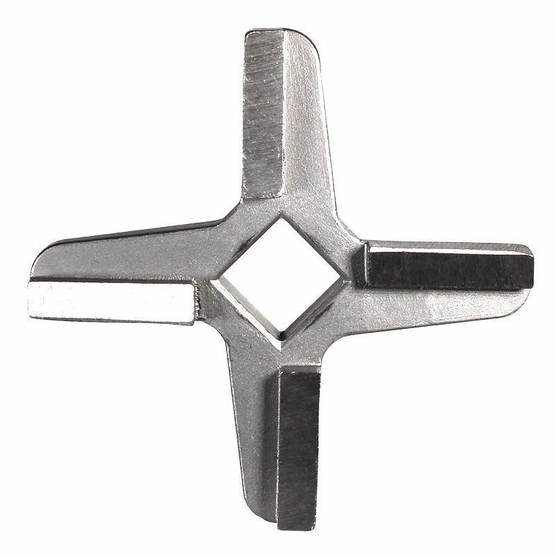 Grinder knife #12 with a HARDENED RAISED EDGE  Fits:  most #12 size grinders.   56  200  212  612  725  4412  4612  2512  26912  TM12  fits Brands:  Biro  Hobart  US Berkel  American and more  Recommended to replace your grinder knife and grinder plates in pairs.  The knife has raised edges that have sharper edge to provide a better more accurate cut for your grind. inside view