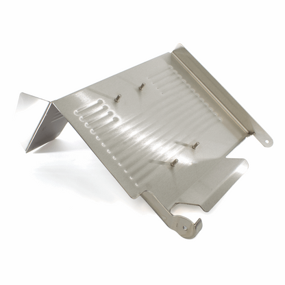 Chute/Product Table Only (Stainless Steel) Fitting Globe Slicers 2500 - 4875V.  Replaces 962 bottom view