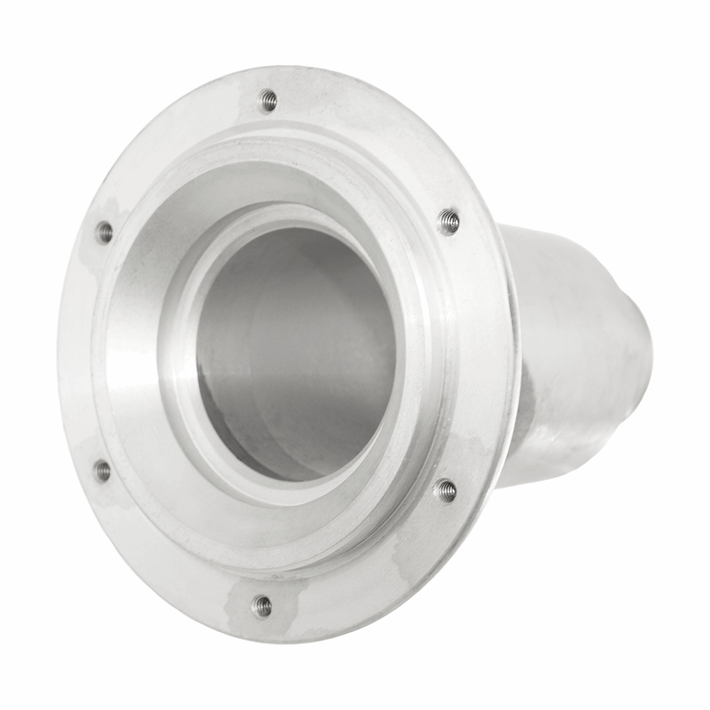 Knife plate hub housing, fits Globe slicers. Replaces 932 bottome view