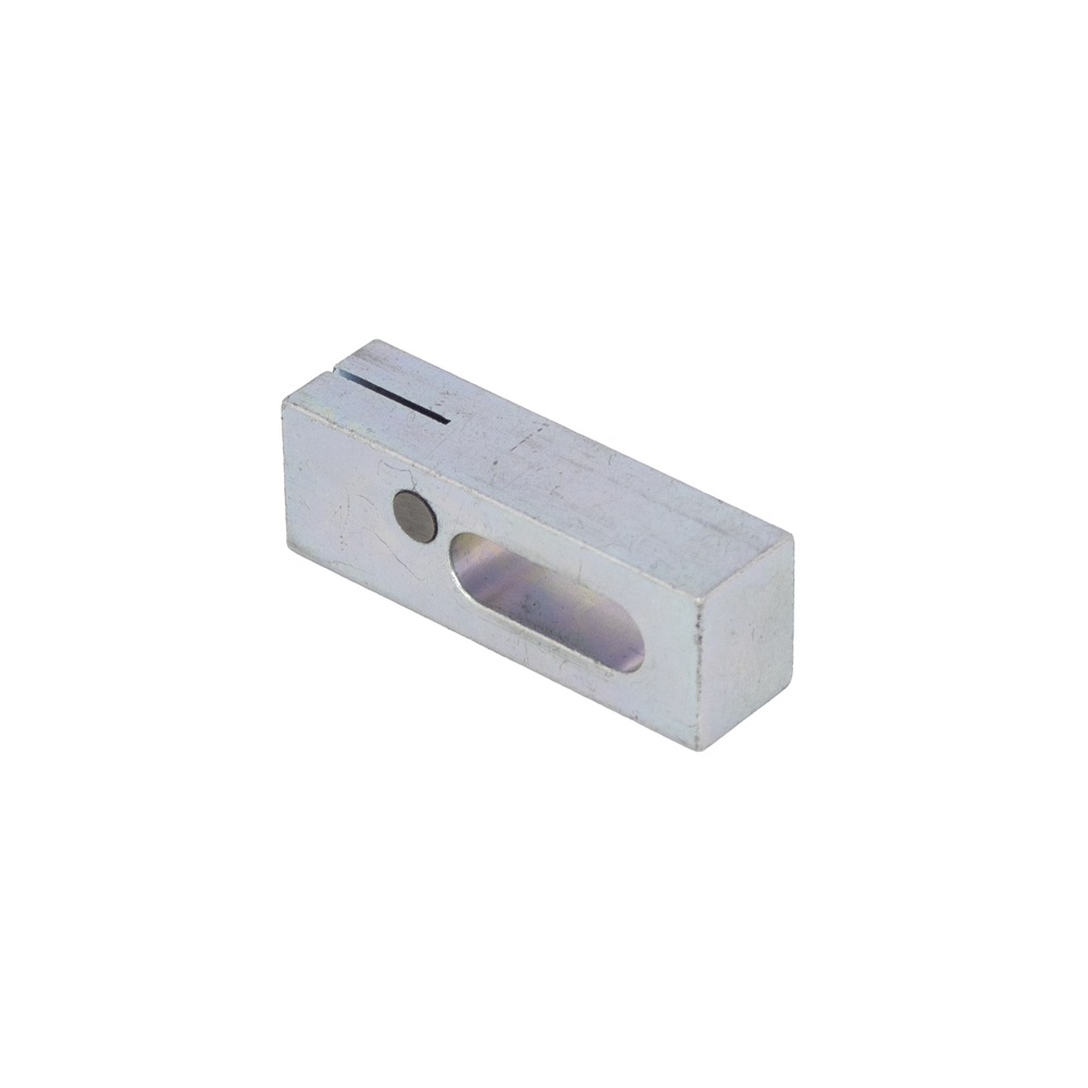 Upper Saw Blade Guide with Carbide Insert fitting Hobart Saws 5801, 6801, 6614. Replaces 290844-1 back view