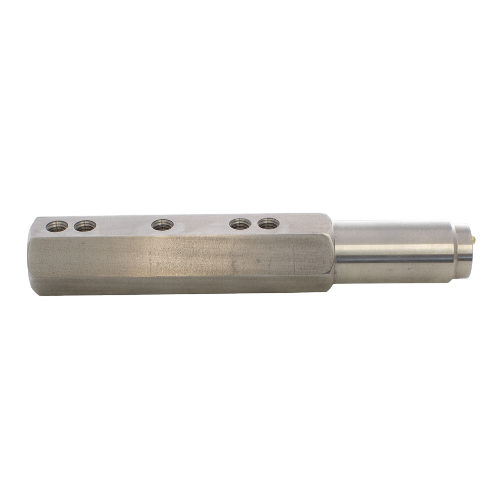 Upper Wheel Shaft With Frost Catch, Fitting Hobart Saws 6614, 6801. Replaces 00-479144 side view