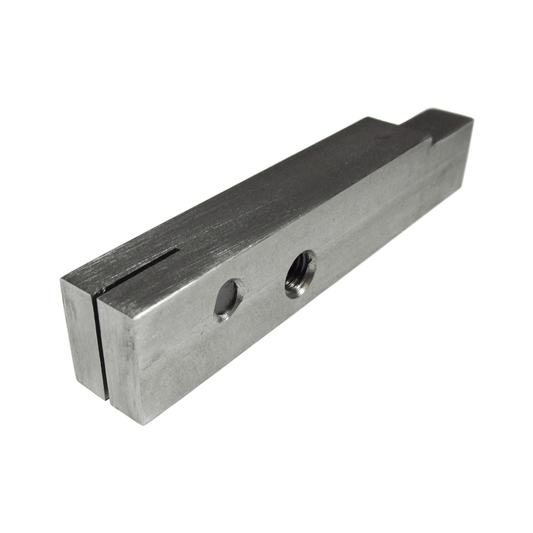 Lower Saw Guide With Carbide Insert, SS, Fits Hollymatic Hi-Yield 16 Replaces 680-2027 - NEED IT AGAIN