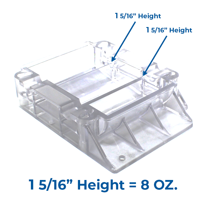 Hopper Top and Bottom(Ungrooved) Fits Hollymatic Super 54 bottom