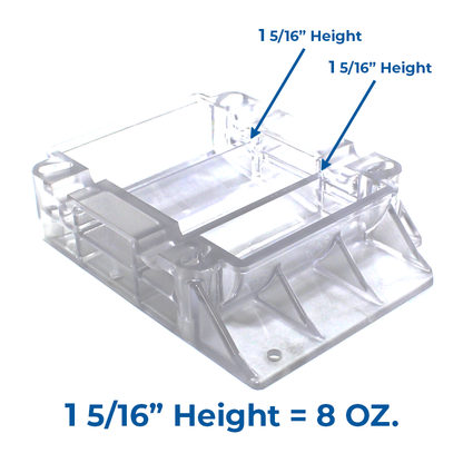 Hopper Top and Bottom(Ungrooved) Fits Hollymatic Super 54 bottom