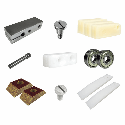 Repair kit, fitting Hobart meat saw models 5013, 5213, 5313, 5413.  Replaces fast wear items