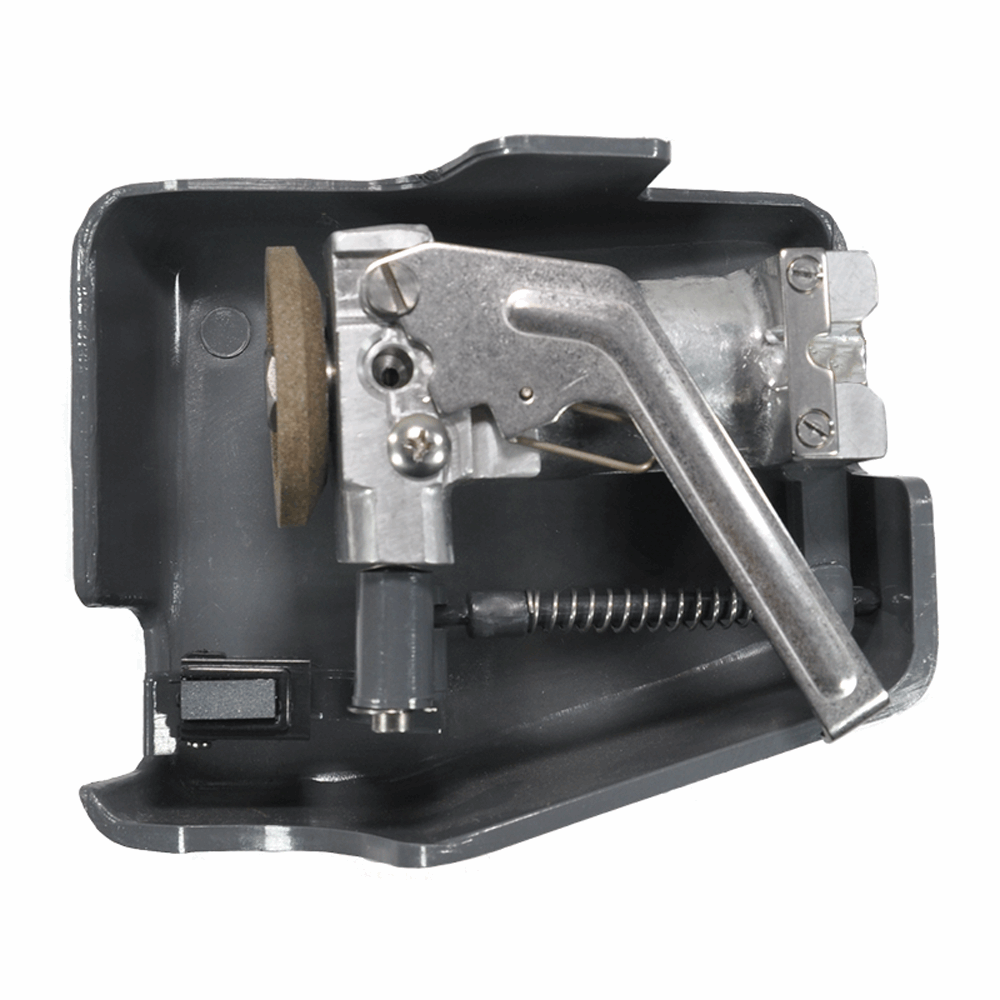 Sharpener Assembly Complete fits Hobart Slicers 2612 - 2912 O/S No Cam Handle. Replaces 873847-1 inside view