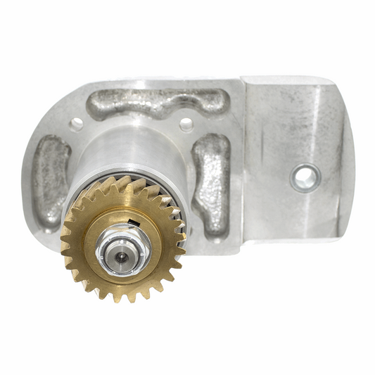 Knife shaft hub assembly w/ 24 tooth gear. Fit Hobart slicer 1612 1712 1712R 1812 1912. Repl P-70348 - NEED IT AGAIN