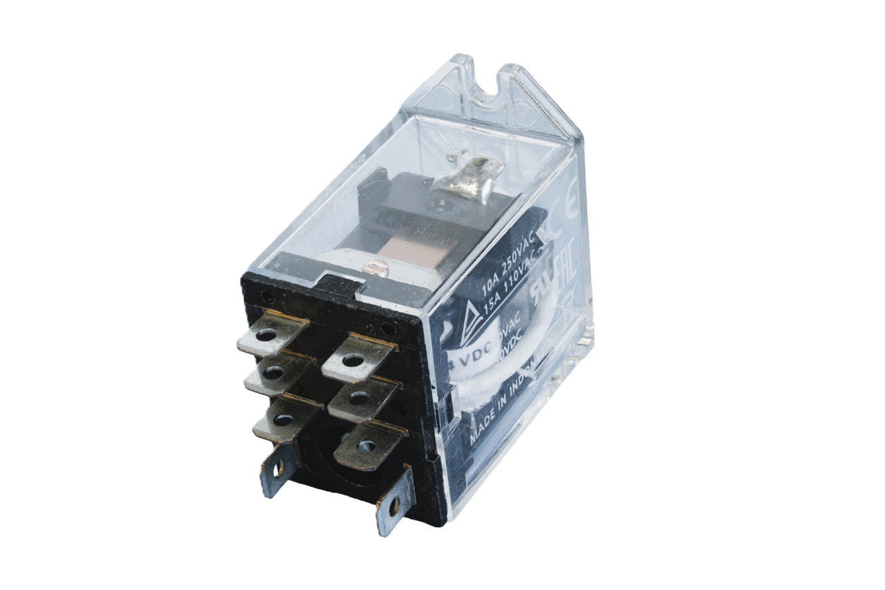 Relay - SPDT, 24VDC, 15A Fitting Pitco Machines Replaces PP11124 connectors