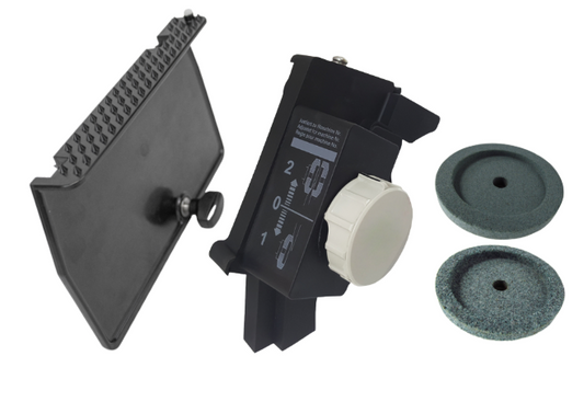 Sharpener Unit With Extra Stones and Remnant Holder To Fit Bizerba slicers SE12, GSP, VS12. - NEED IT AGAIN