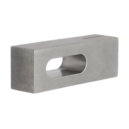 Saw Blade Guide (Upper) Stainless with Carbide Plug fit Hobart Saw 5801, 6614 6801. Replaces 292276 back side