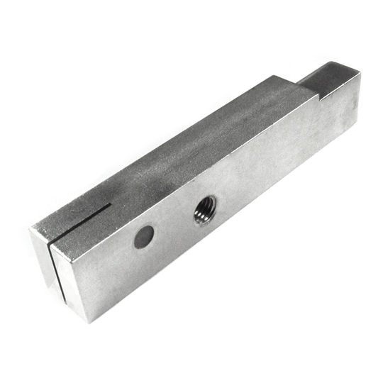 Saw Blade Guide (Lower) Stainless w/Carbide Plug fit Hobart Saw 5801, 6614, 6801. Replace 291670-1SS