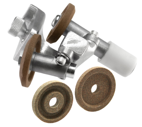 Sharpener Assembly With Extra Stones Fitting Hobart Slicers 512, 1612, 1712. Replaces 00-122794-00004
