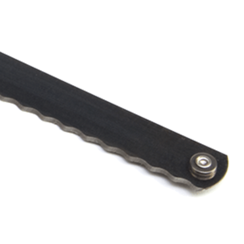5/8" X .022" X 17 5/8" Mini-B Blade, 25 Pack, Fits Grasselli Food Slicer. Replaces SB3008