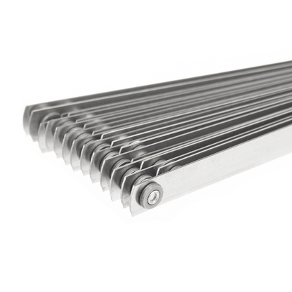 Treif Zebra Blade, 25 Pack,	410 Pre-hardened and Tempered SS. Replaces SB3008 pins conector